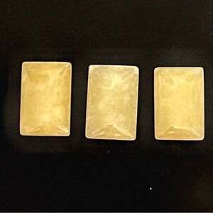 Yellow Heliodor or Yellow Gemstone Cabochons